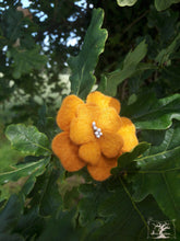 Charger l'image dans la galerie, barrette fleur d'aubépine soleil