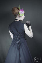 Charger l&#39;image dans la galerie, robe de jour d&#39;été en coton noir