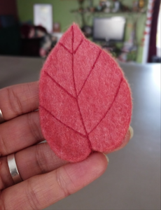 Barrette feuille de hêtre