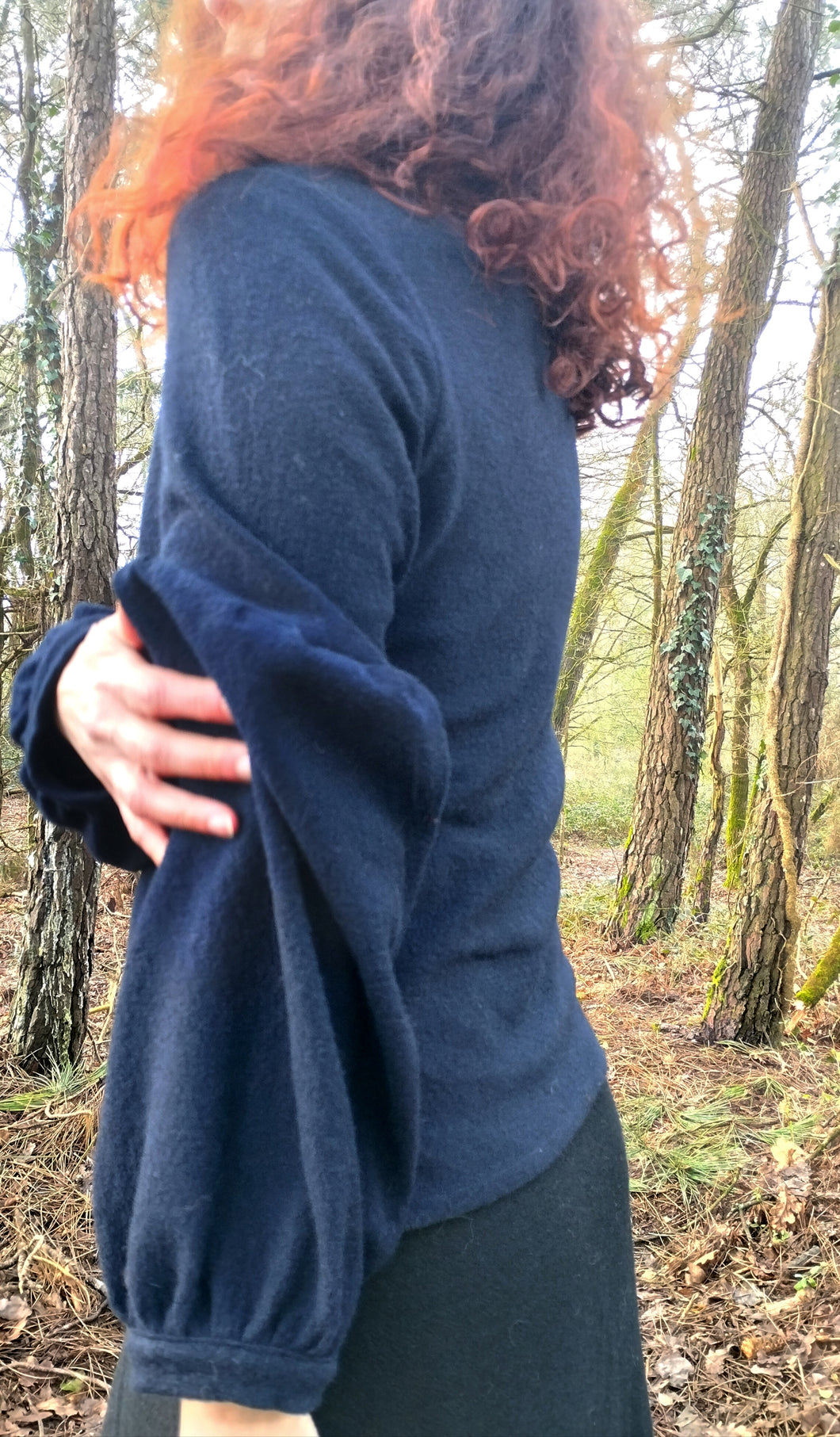 pull silence en laine mérinos lavée