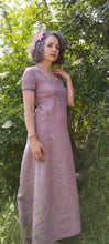 Charger l&#39;image dans la galerie, robe Kate longue cendre de rose