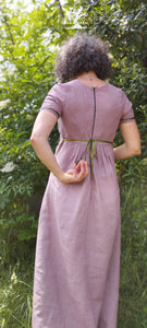 robe Kate longue cendre de rose