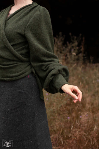 cache-coeur Númenor vert foncé