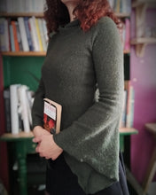 Charger l&#39;image dans la galerie, pull brume en maille de laine mélangée