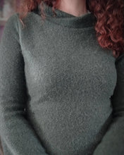 Charger l&#39;image dans la galerie, pull brume en maille de laine mélangée