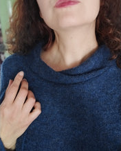 Charger l&#39;image dans la galerie, pull brume en maille de laine mélangée