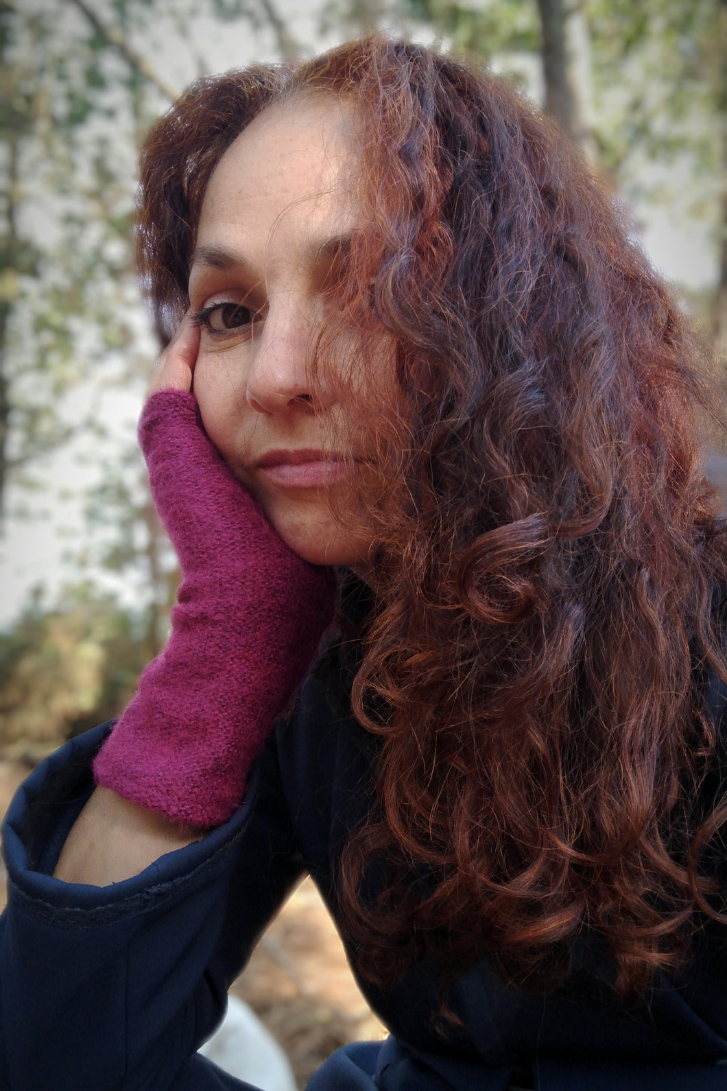 mitaines istari fuschia