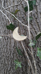 petite broche lune or