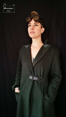 Manteau Arcadia vert forêt